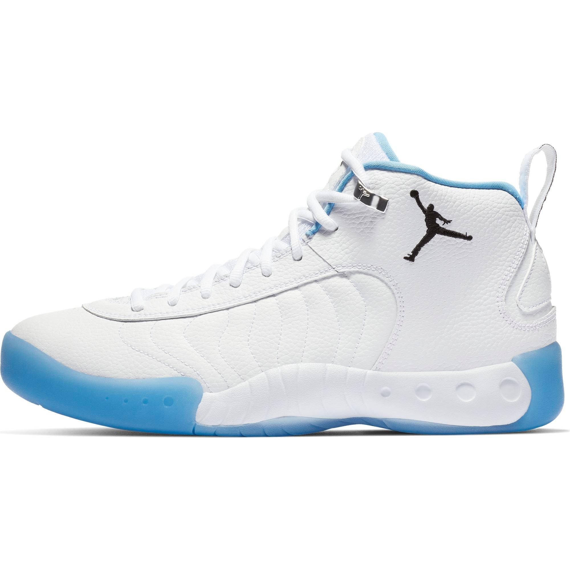 blue and white jumpman jordans