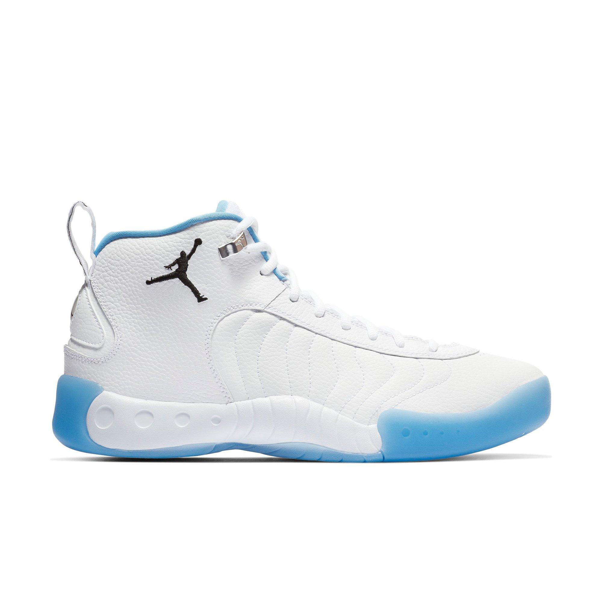 jordan jumpman white and blue