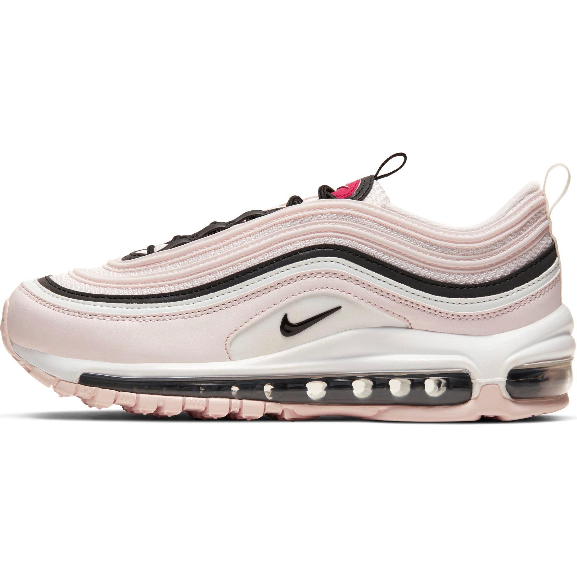 womens pink and white air max 97