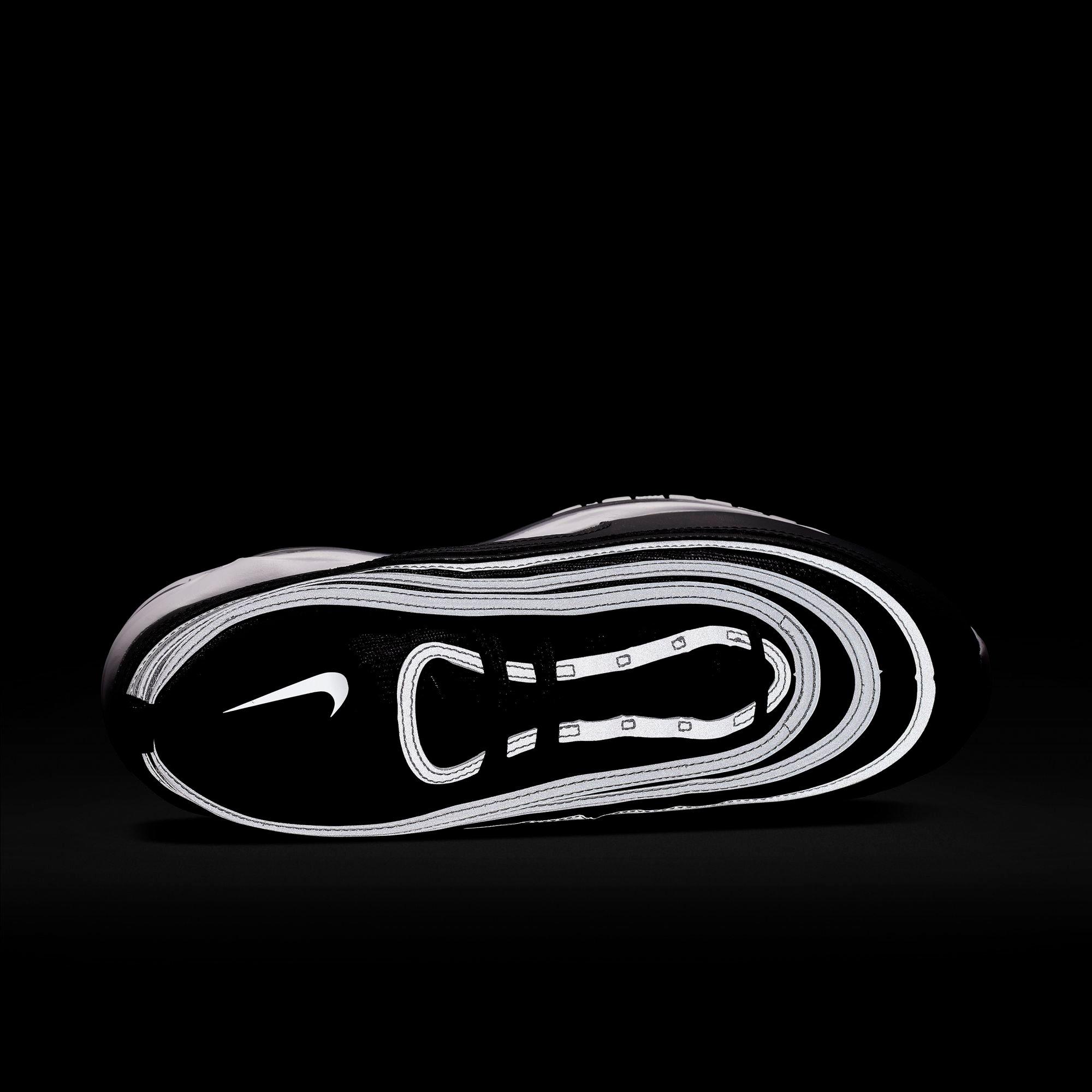 Nike Air Max 97 "Black/White" Men's Shoe - BLACK Thumbnail View 12