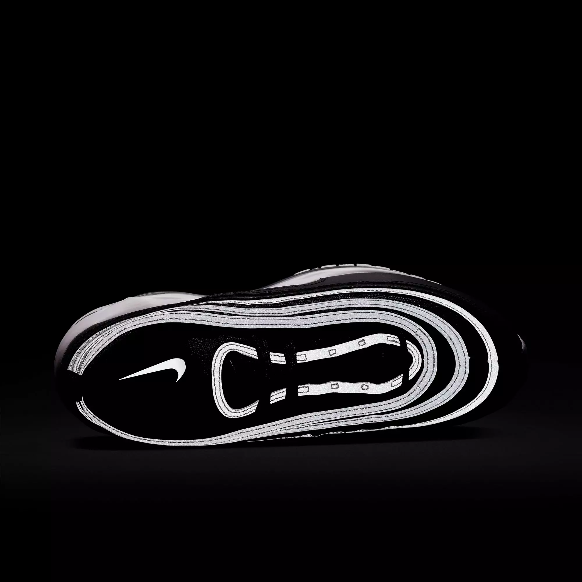 Nike Air Max 97 "Black/White" Men's Shoe - BLACK