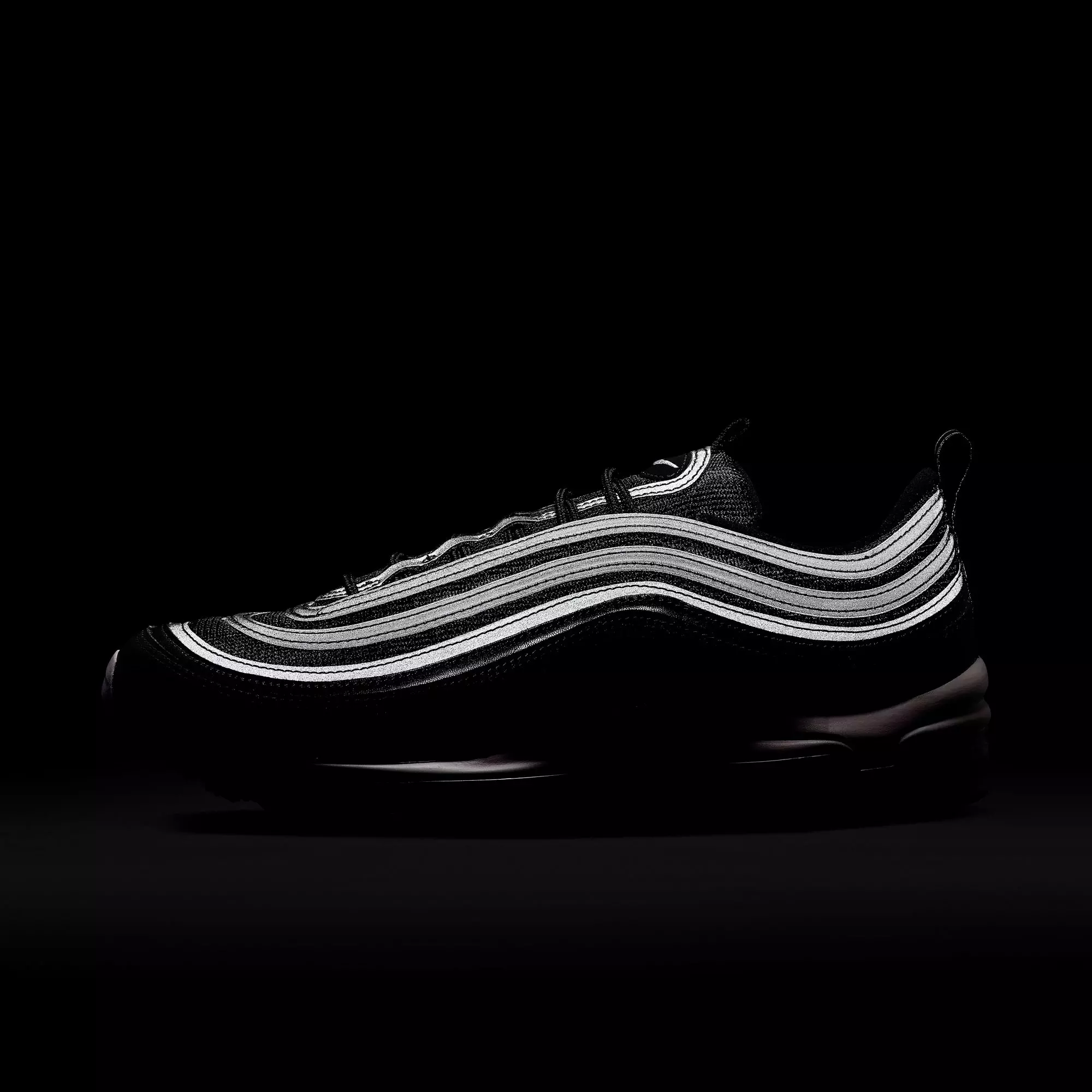 Nike Air Max 97 "Black/White" Men's Shoe - BLACK