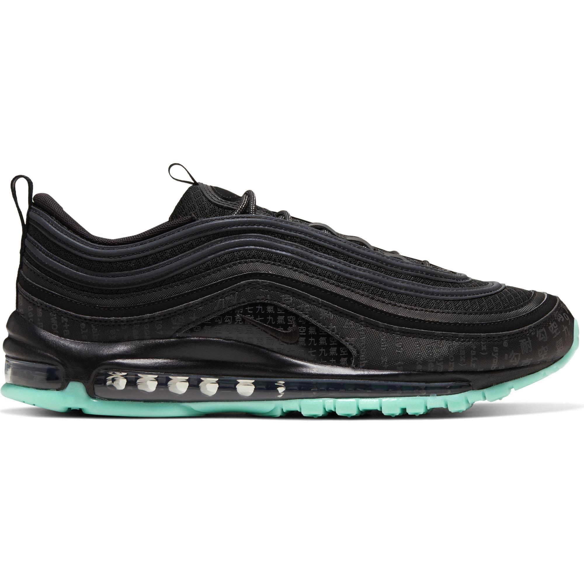 air max 97 black green