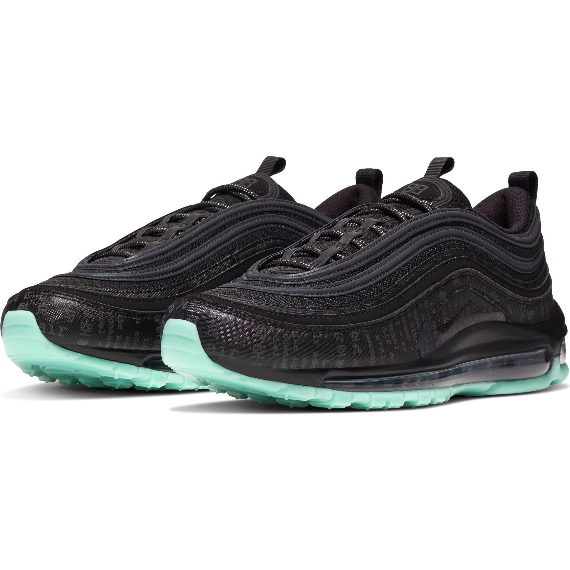 green black air max 97
