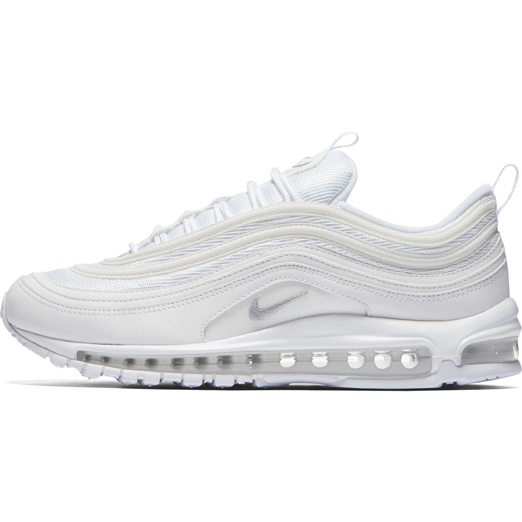 Nike Air Max 97 trainers in white and grey