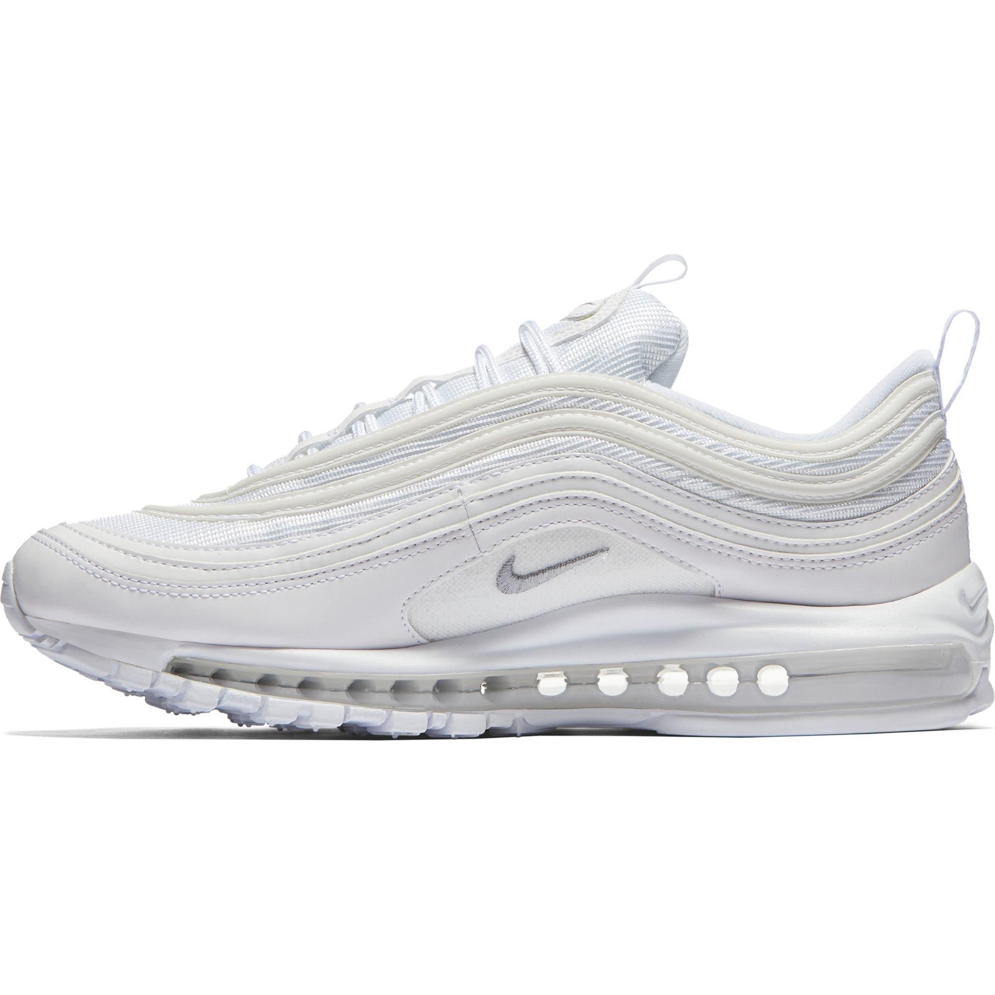 Nike Mens Air Max '97 - Mens Running Shoes White/Wolf Grey/Black Size 09.0