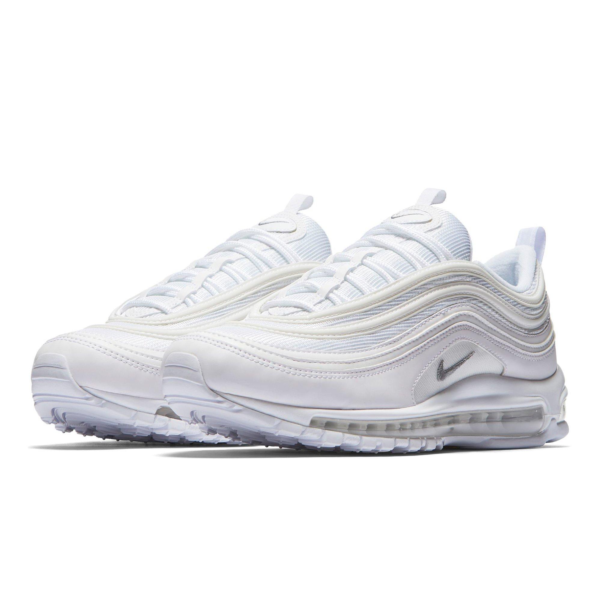 Nike Air Max 97 "White/Wolf Grey" Men's Shoe - WHITE Thumbnail View 3