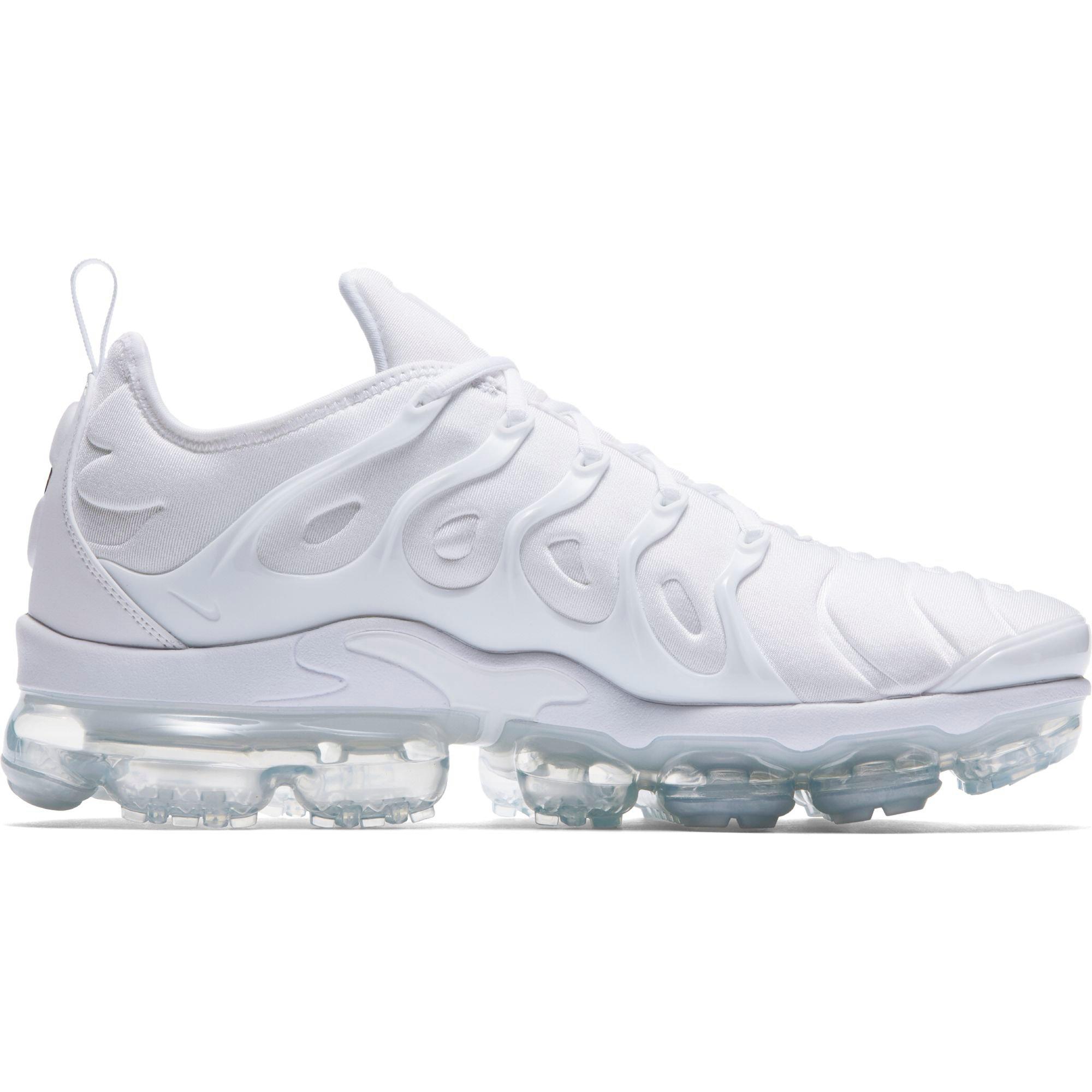 Nike Air VaporMax Plus "White/Pure Platinum" Men's Shoe - WHITE Thumbnail View 2