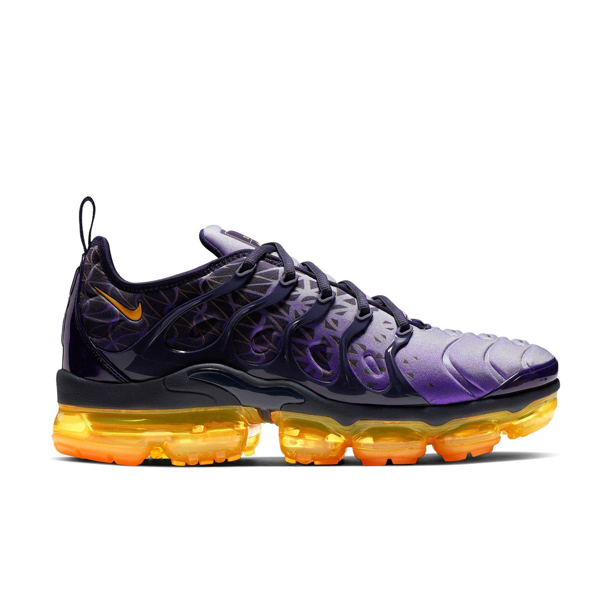 vapormax plus obsidian laser orange