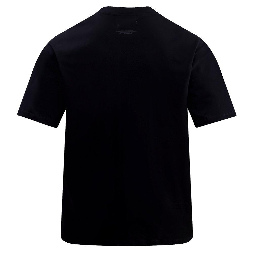 Pro Standard Men's MLB Baltimore Orioles Neutral Drop Shoulder Top - BLACK Thumbnail View 2