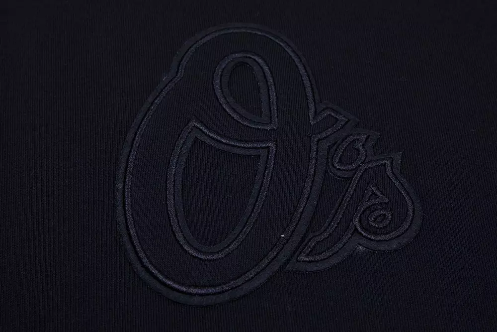 Pro Standard Men's MLB Baltimore Orioles Neutral Drop Shoulder Top - BLACK