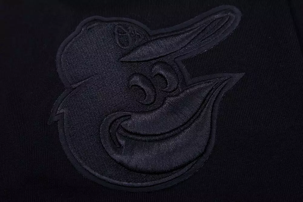 Pro Standard Men's MLB Baltimore Orioles Neutral Drop Shoulder Top - BLACK