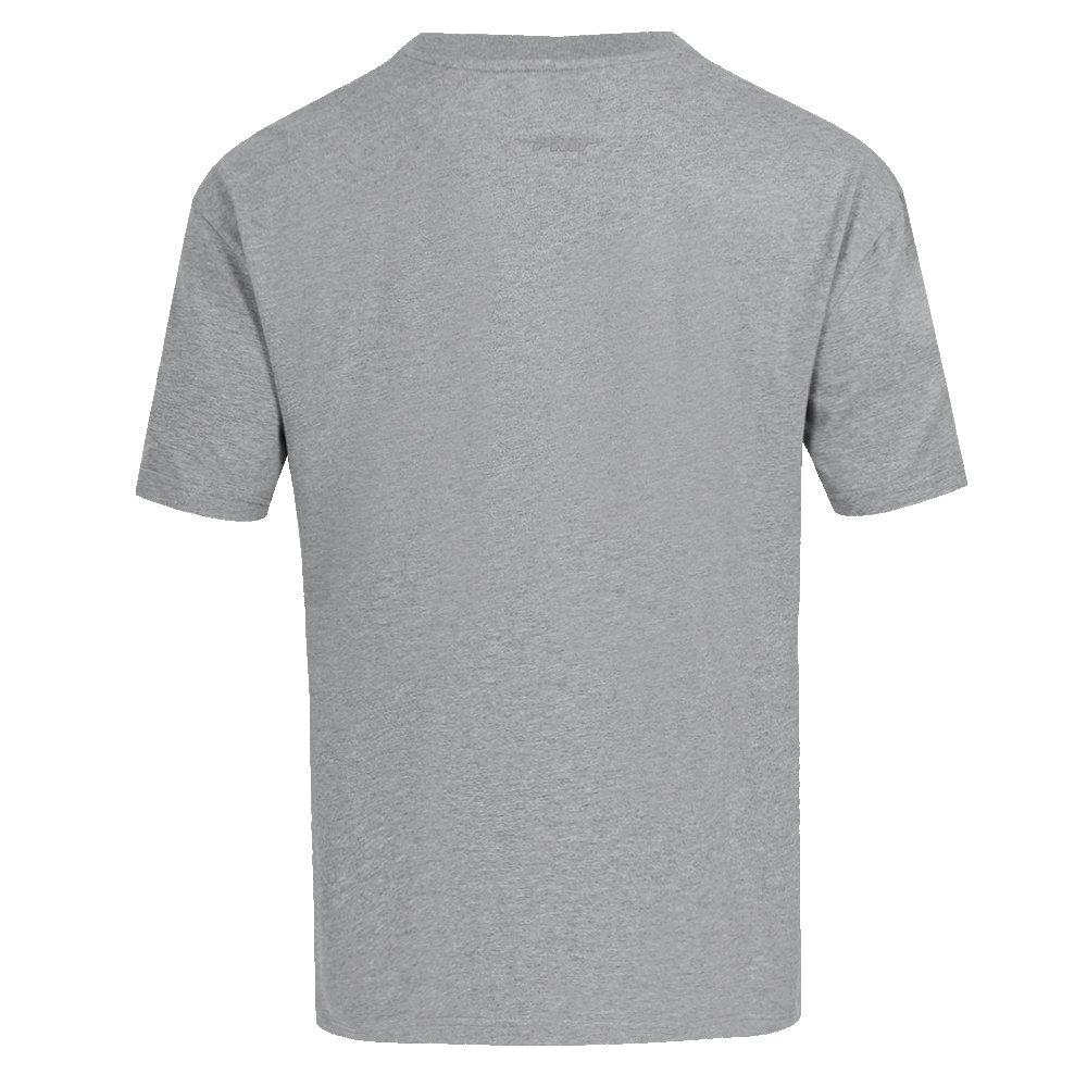 Pro Standard Men's MLB Baltimore Orioles Neutral Drop Shoulder Top - DK GREY Thumbnail View 2