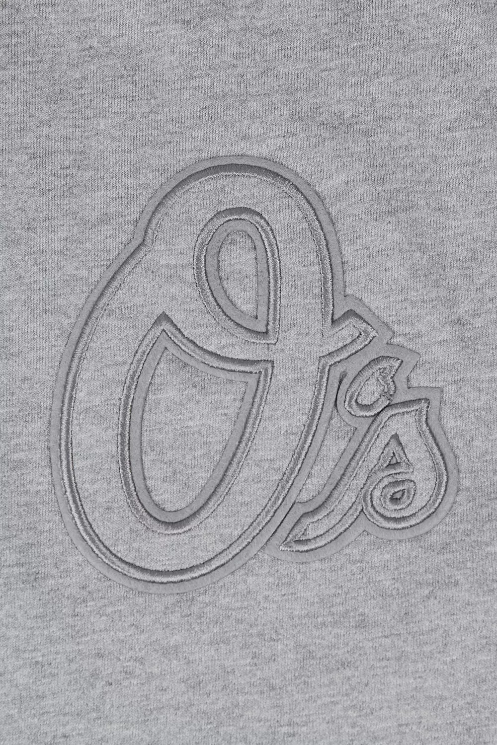 Pro Standard Men's MLB Baltimore Orioles Neutral Drop Shoulder Top - DK GREY