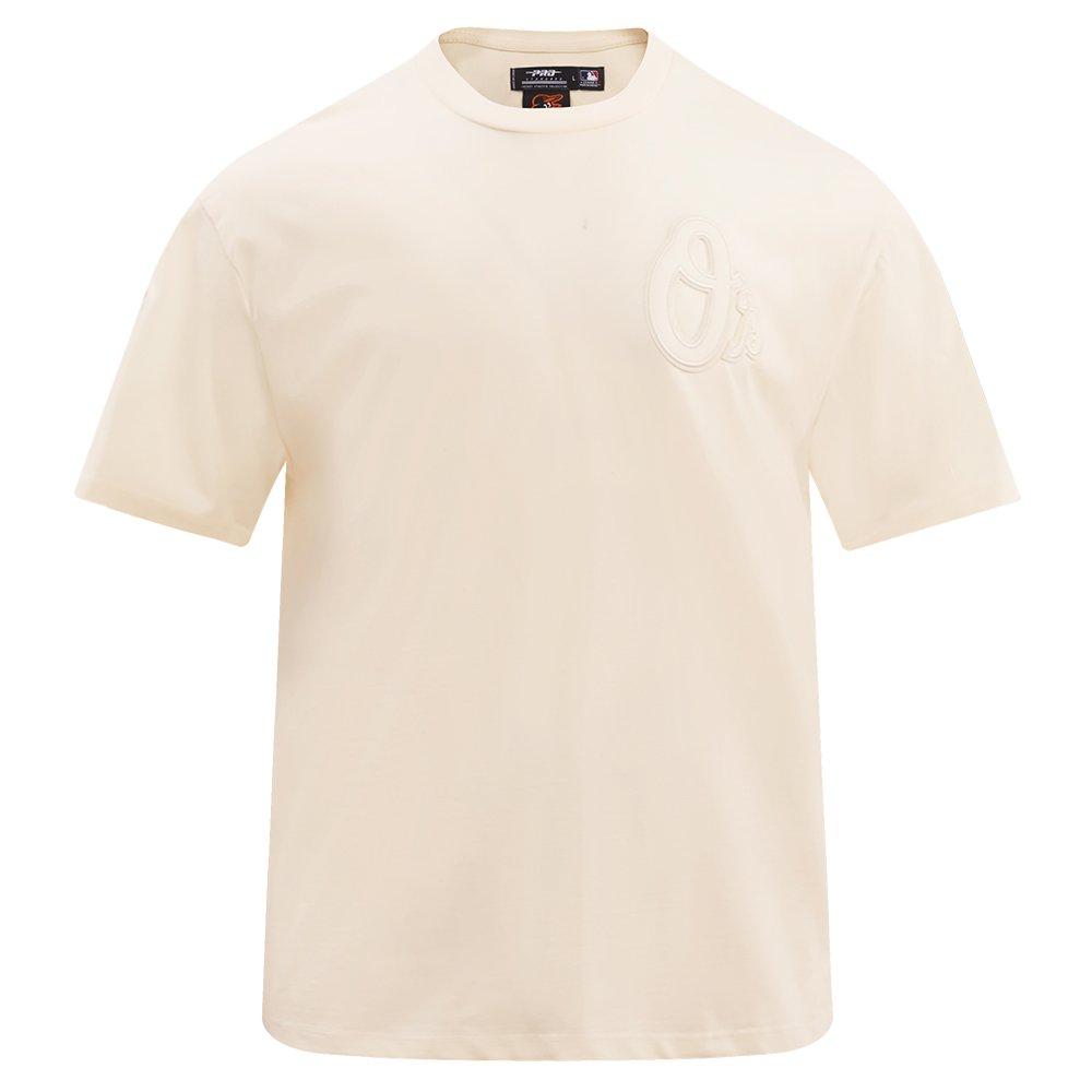 Pro Standard Men's MLB Baltimore Orioles Neutral Drop Shoulder Top - CREAM Thumbnail View 1