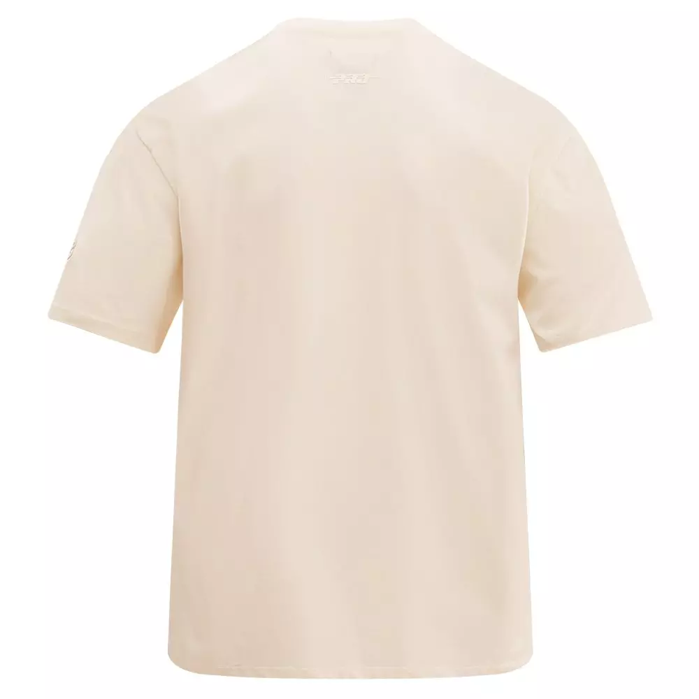 Pro Standard Men's MLB Baltimore Orioles Neutral Drop Shoulder Top - CREAM