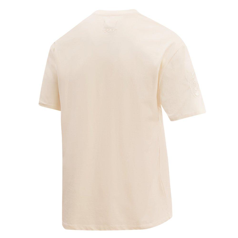 Pro Standard Men's MLB Baltimore Orioles Neutral Drop Shoulder Top - CREAM Thumbnail View 4