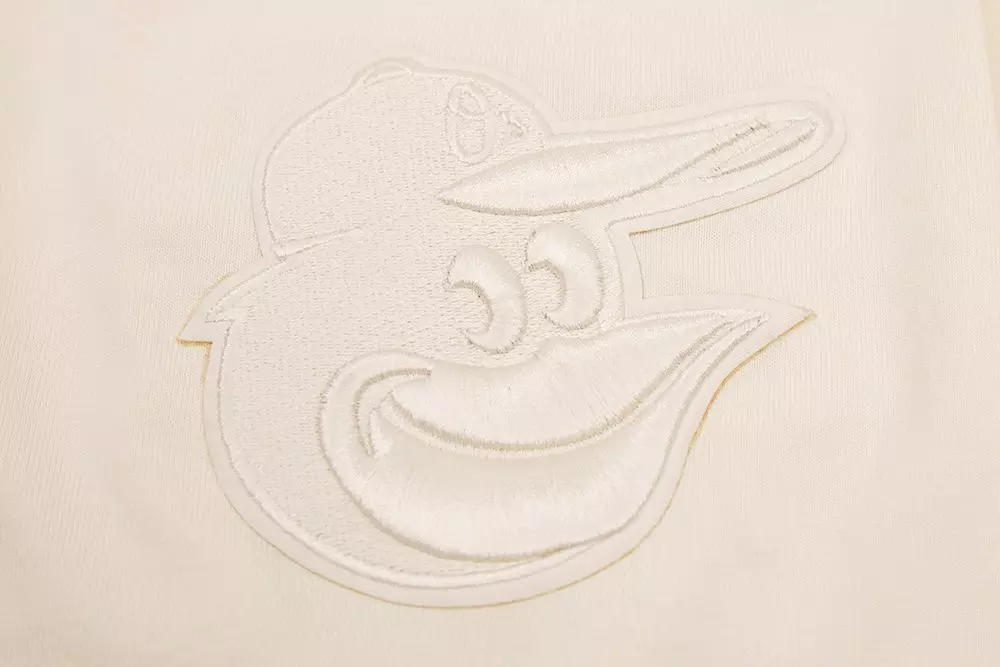 Pro Standard Men's MLB Baltimore Orioles Neutral Drop Shoulder Top - CREAM