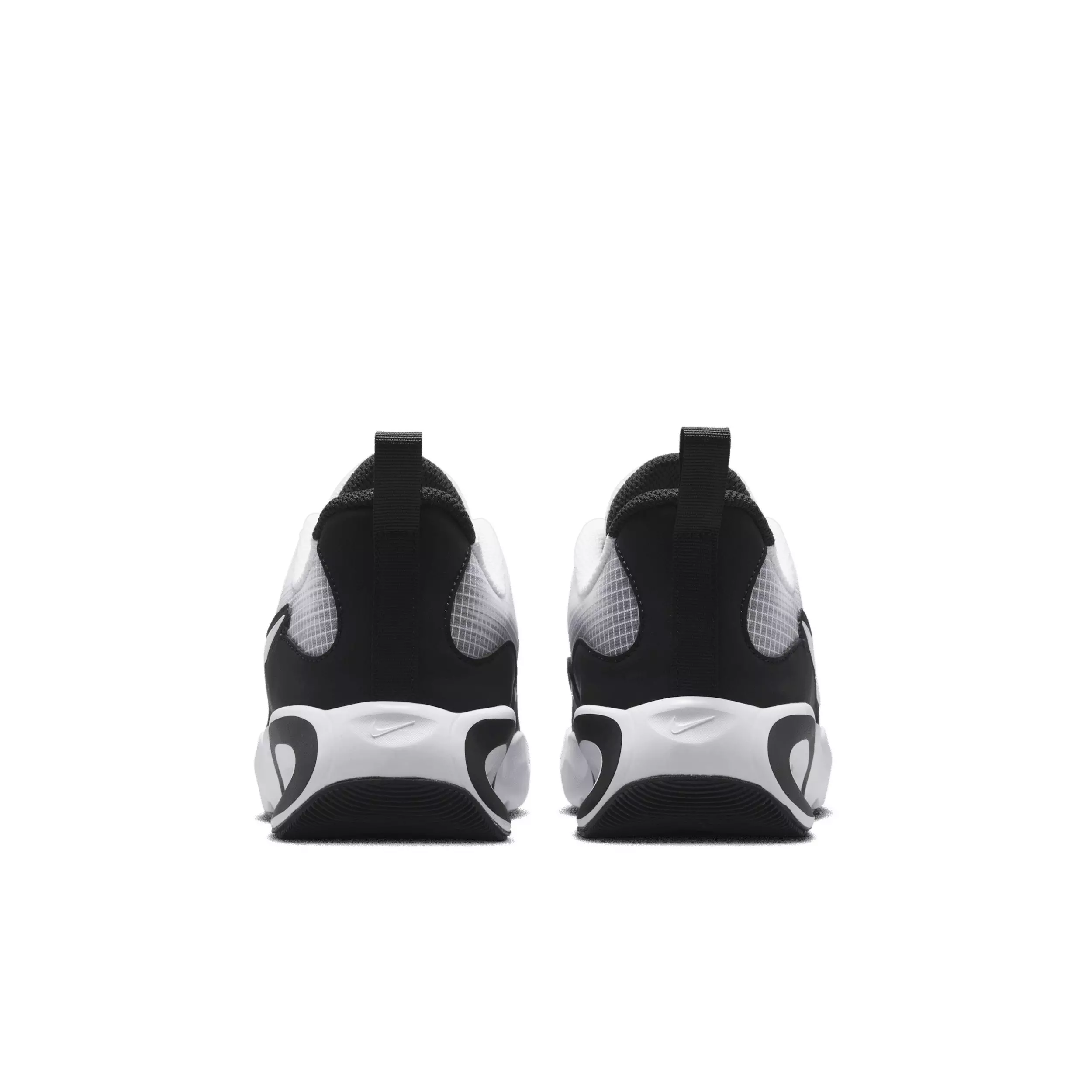 Nike Air Max Nova "White/Black/Wolf Grey/White" Grade School Boys' Shoe - WHITE/BLACK/GREY/WHITE