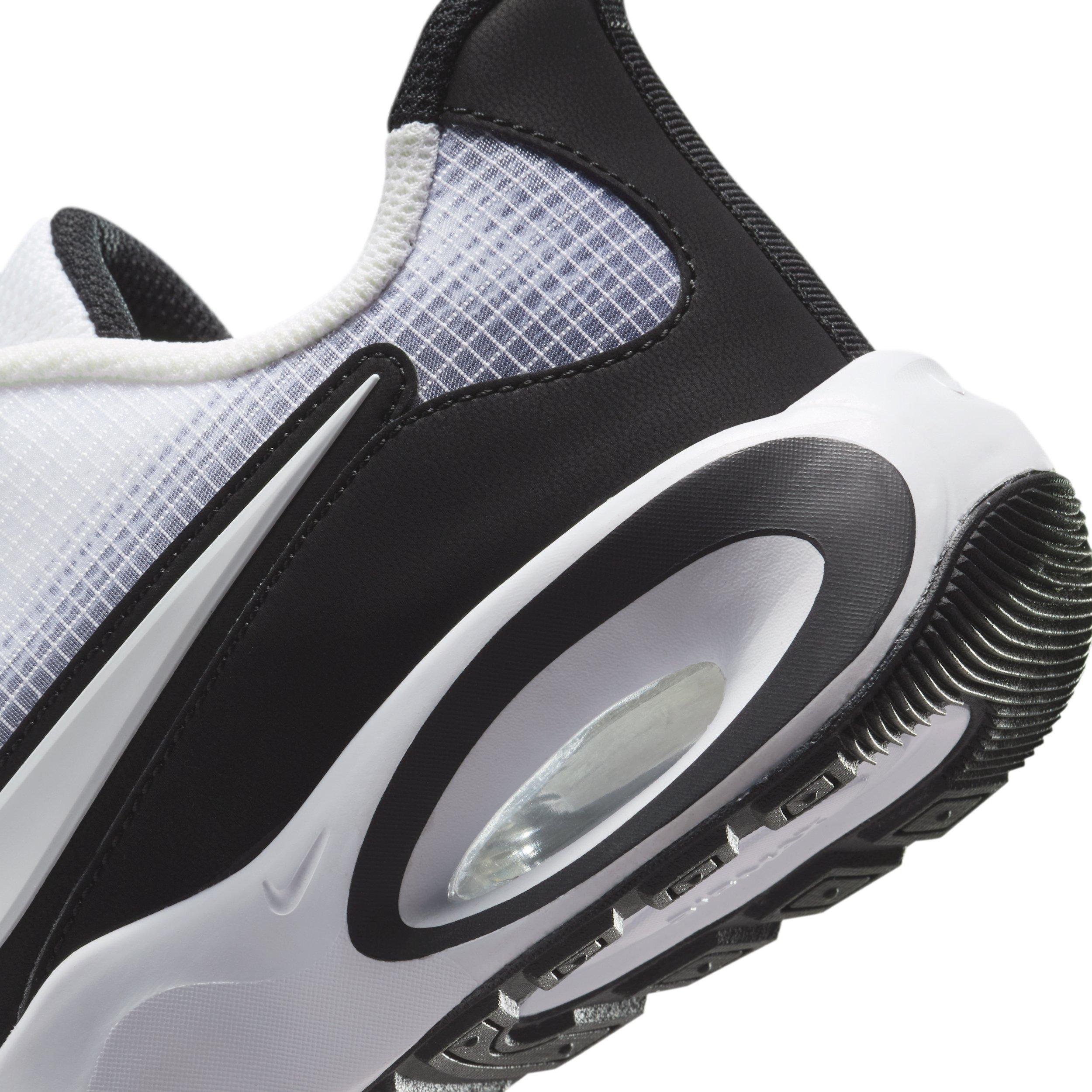 Nike Air Max Nova "White/Black/Wolf Grey/White" Grade School Boys' Shoe - WHITE/BLACK/GREY/WHITE