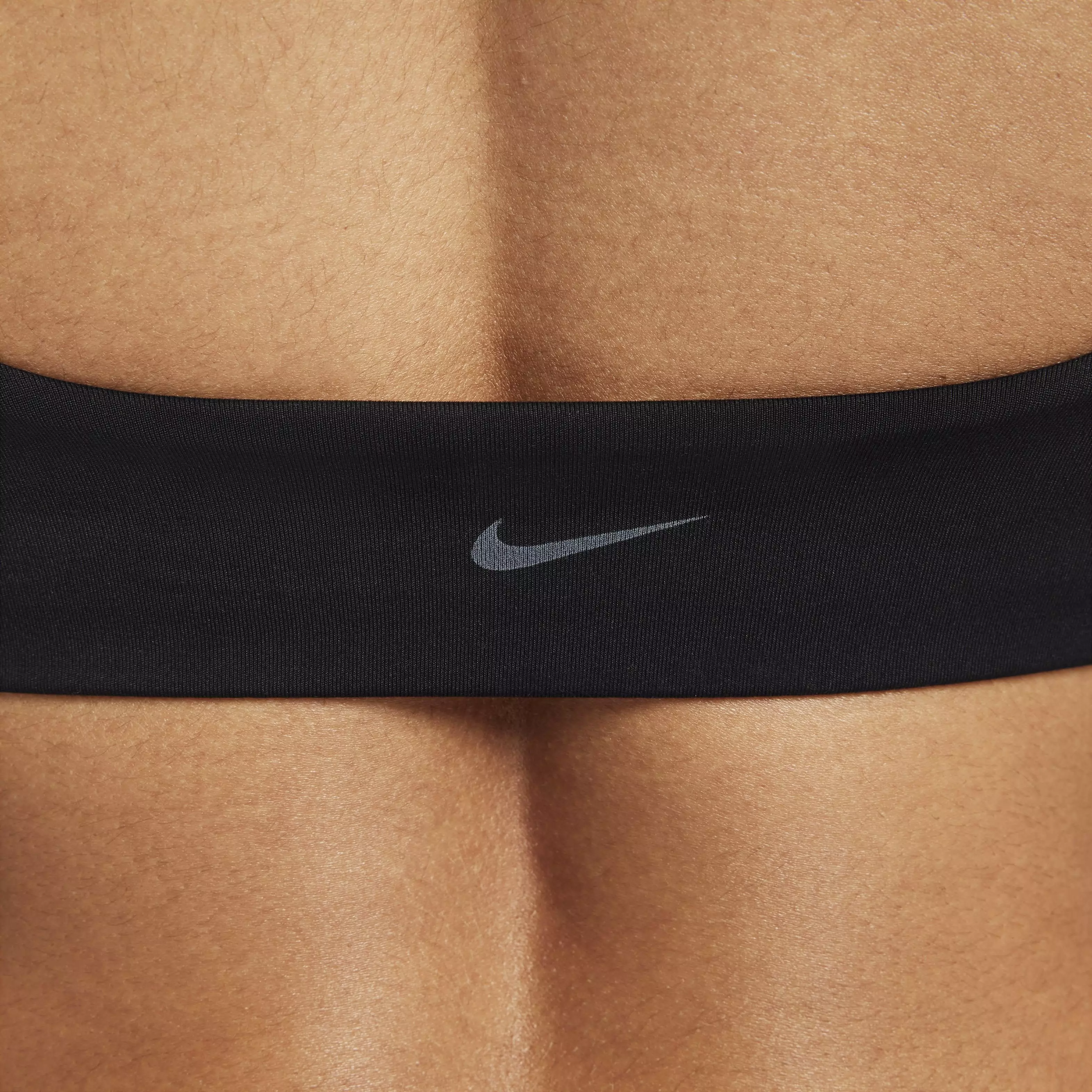 Nike Women's One Medium-Support Lightly Lined Sports Bra - BLACK