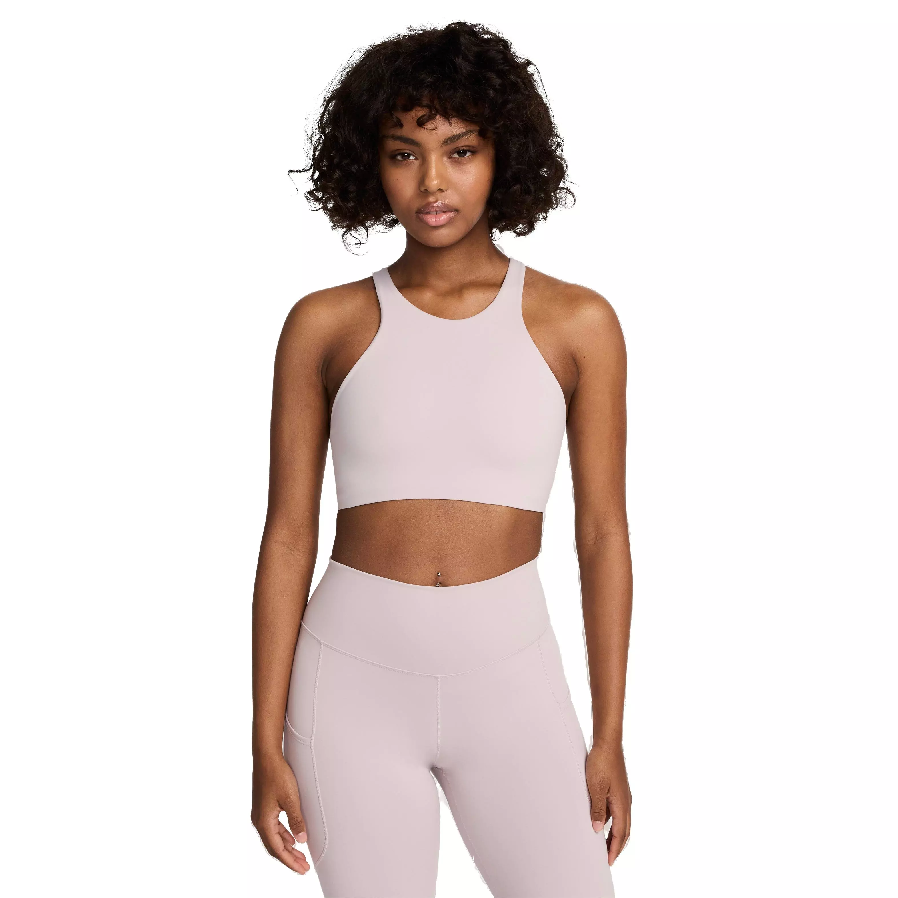 Nike Women's One Medium-Support Lightly Lined Sports Bra - LT PURPLE
