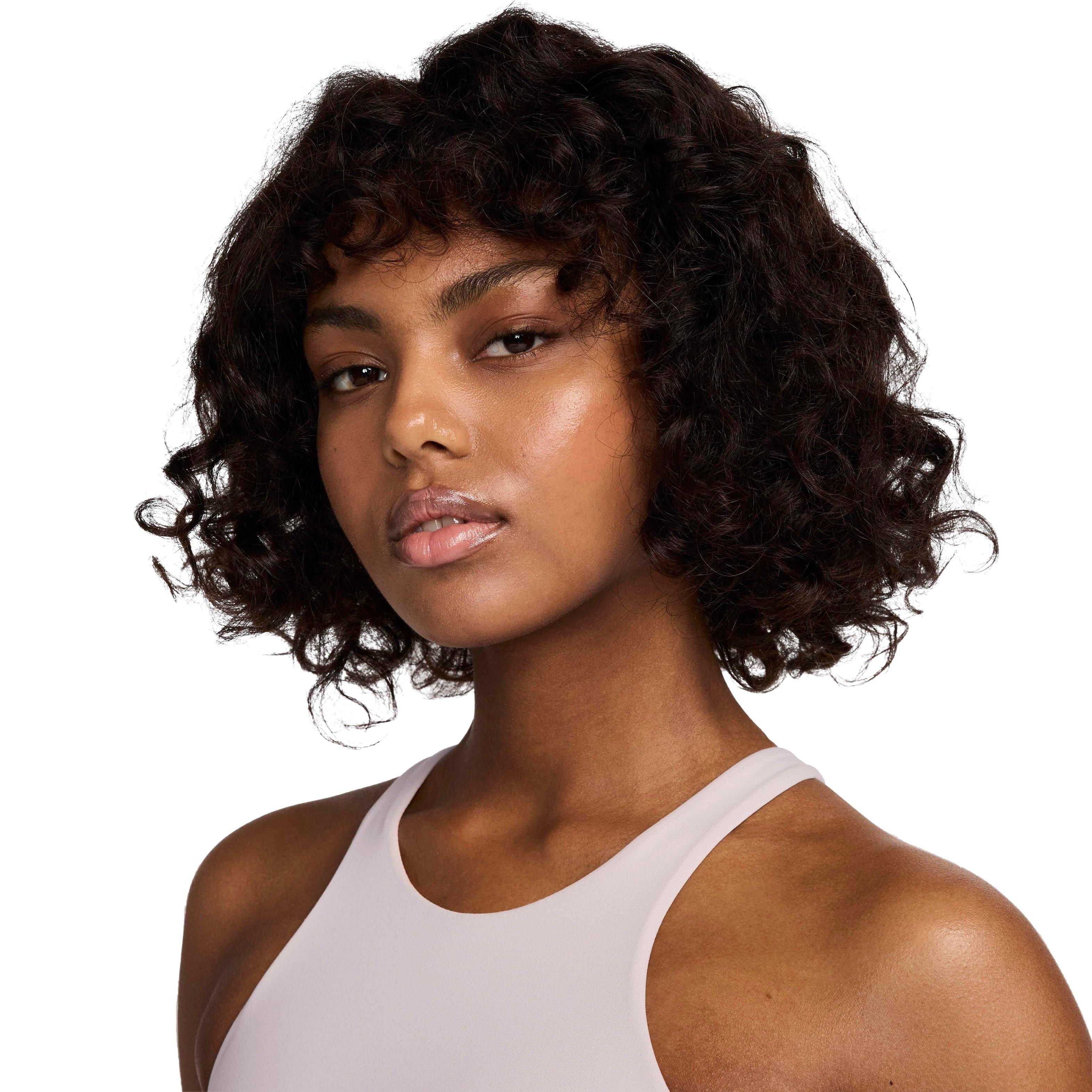 Nike Women's One Medium-Support Lightly Lined Sports Bra - LT PURPLE Thumbnail View 3