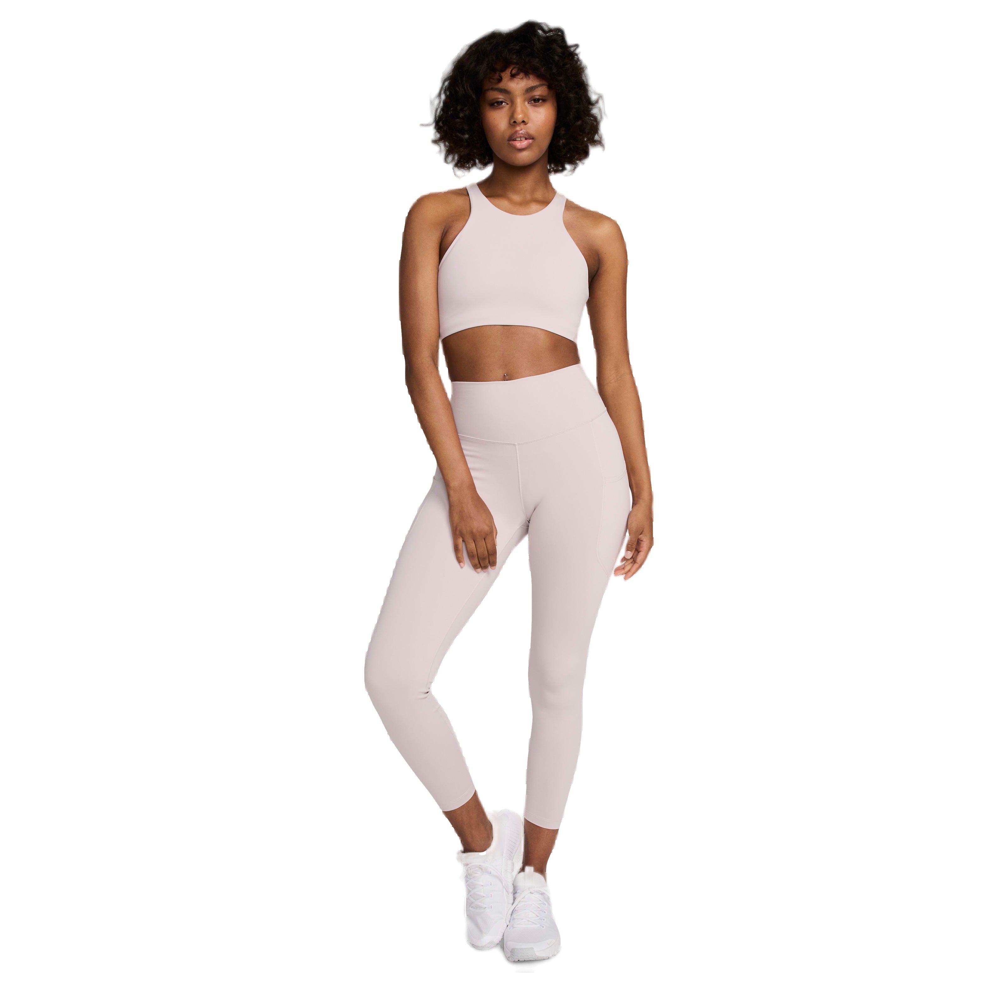 Nike Women's One Medium-Support Lightly Lined Sports Bra - LT PURPLE Thumbnail View 6