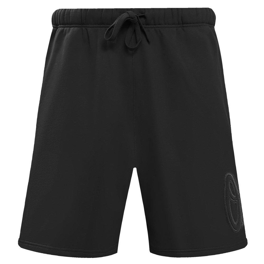 Pro Standard Men's MLB Baltimore Orioles Neutral Fleece Short - BLACK Thumbnail View 1