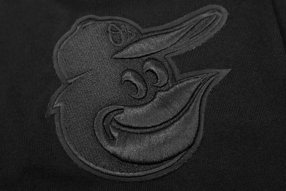 Pro Standard Men's MLB Baltimore Orioles Neutral Fleece Short - BLACK
