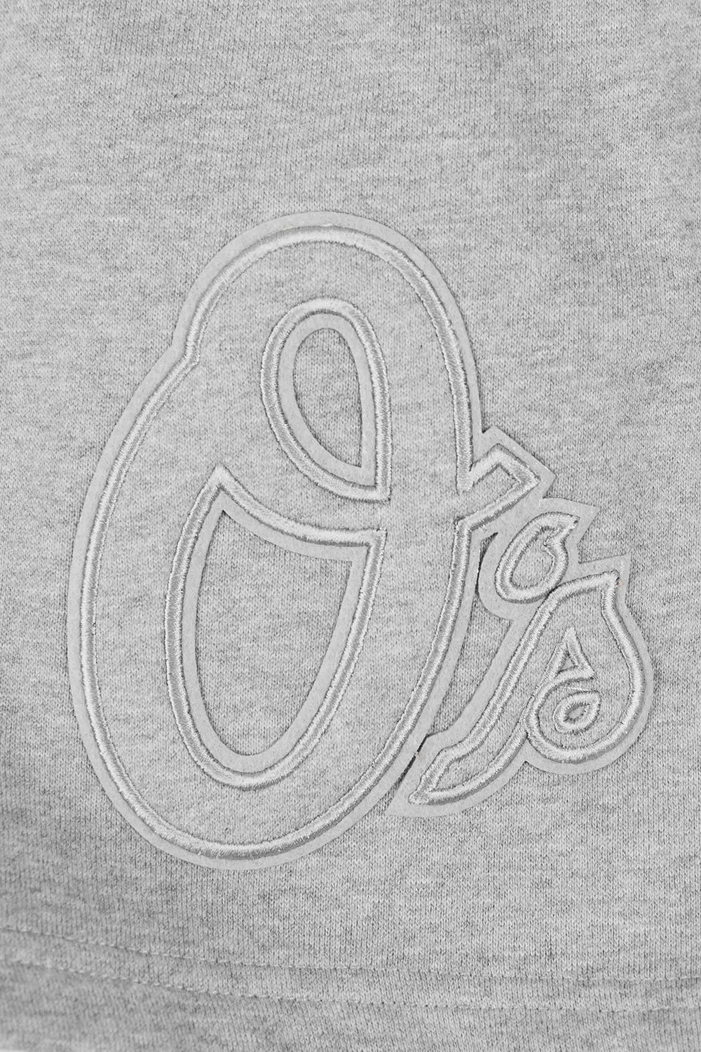 Pro Standard Men's MLB Baltimore Orioles Neutral Fleece Short - DK GREY