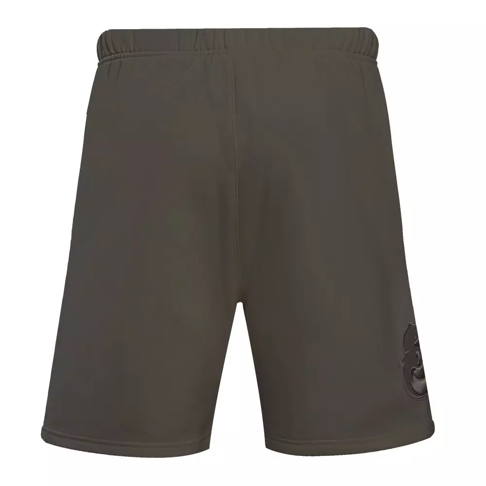 Pro Standard Men's MLB Baltimore Orioles Neutral Fleece Short - DK BROWN