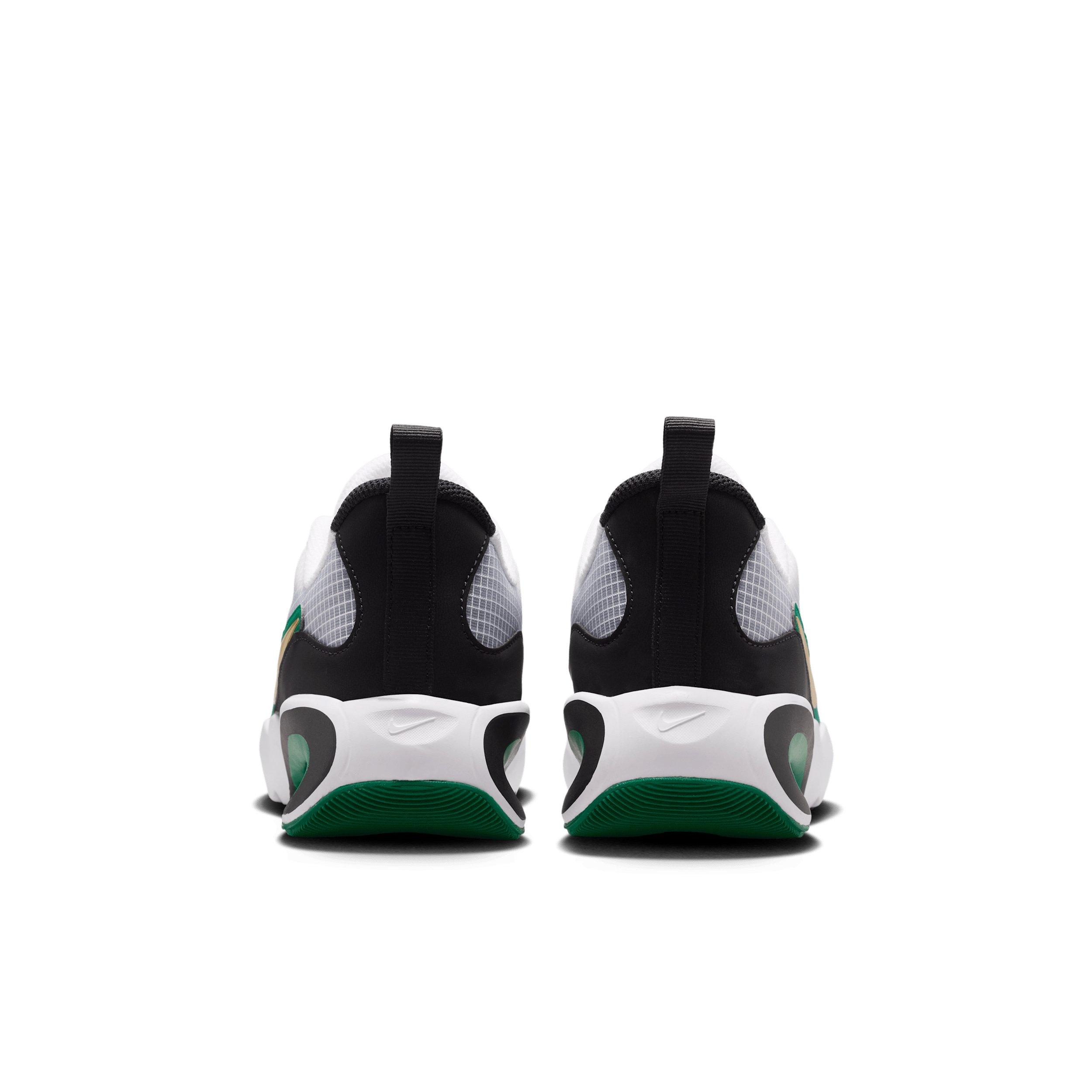 Nike Air Max Nova "White/Malachite/Black/Metallic Gold" Grade School Boys' Shoe - WHITE/MALACHITE/BLACK/GOLD