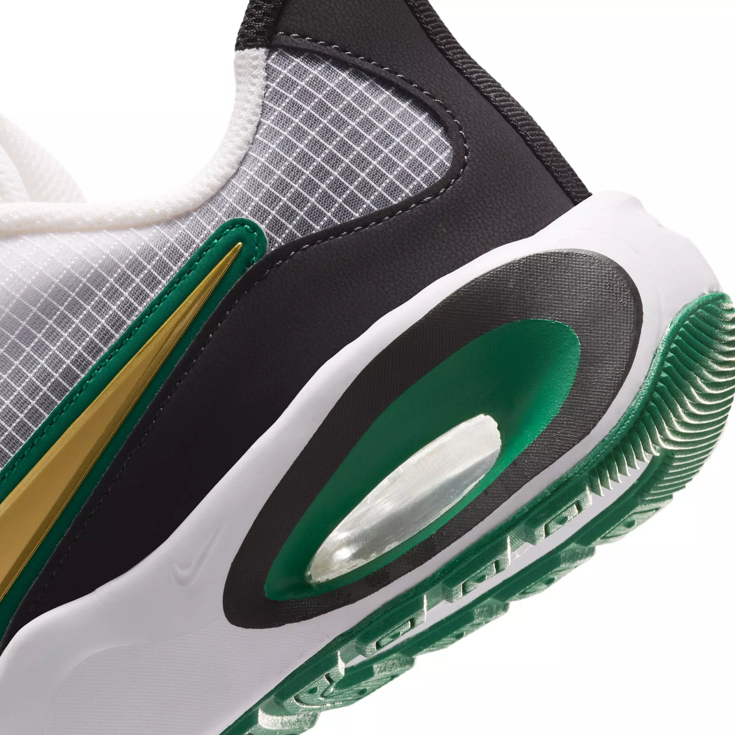 Nike Air Max Nova "White/Malachite/Black/Metallic Gold" Grade School Boys' Shoe - WHITE/MALACHITE/BLACK/GOLD