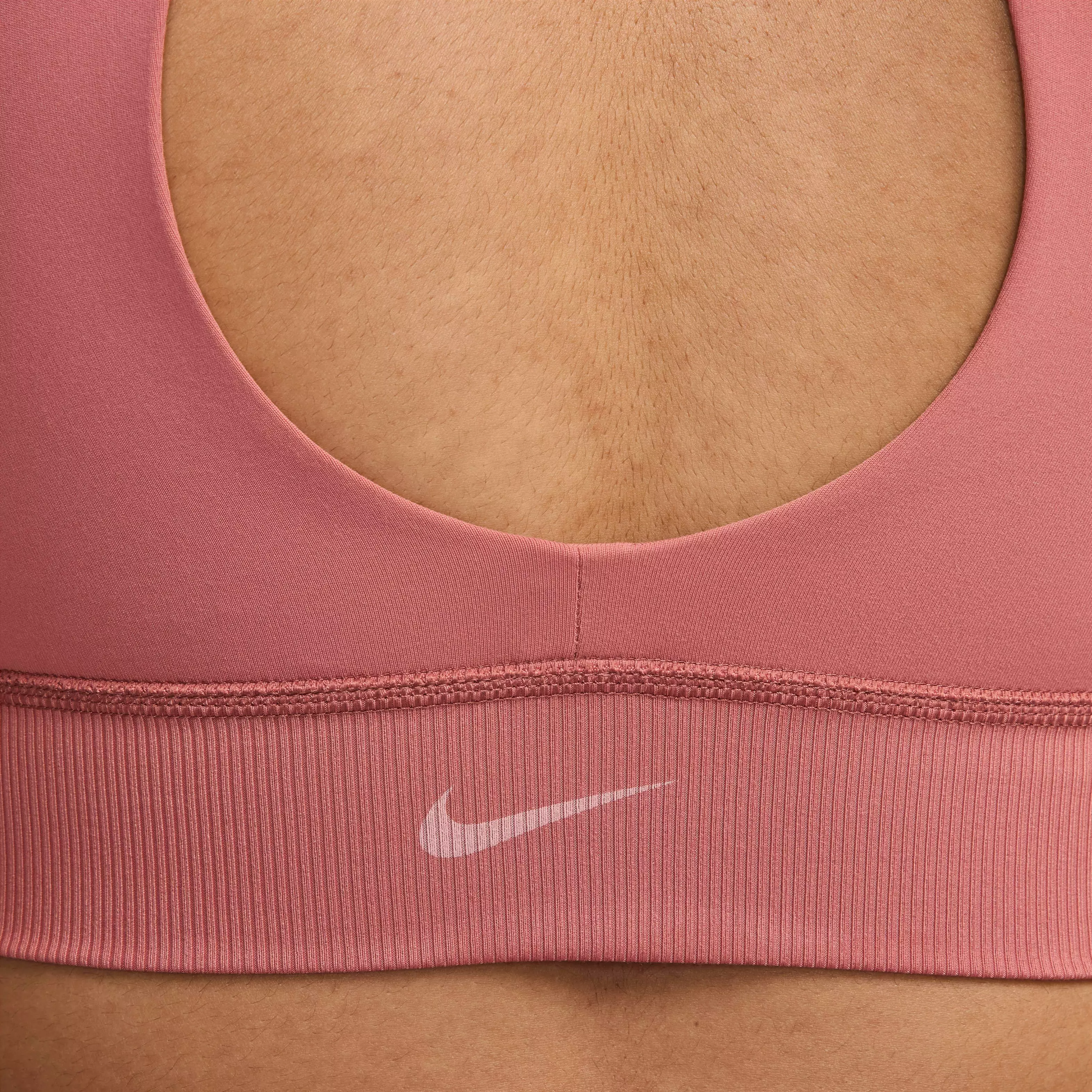Nike Women's One Twist Light-Support Lightly Lined High-Neck Sports Bra - PINK