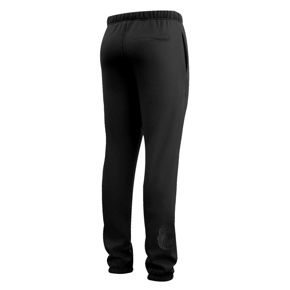 Pro Standard Men's MLB Baltimore Orioles Neutral Sweatpants - BLACK Thumbnail View 4