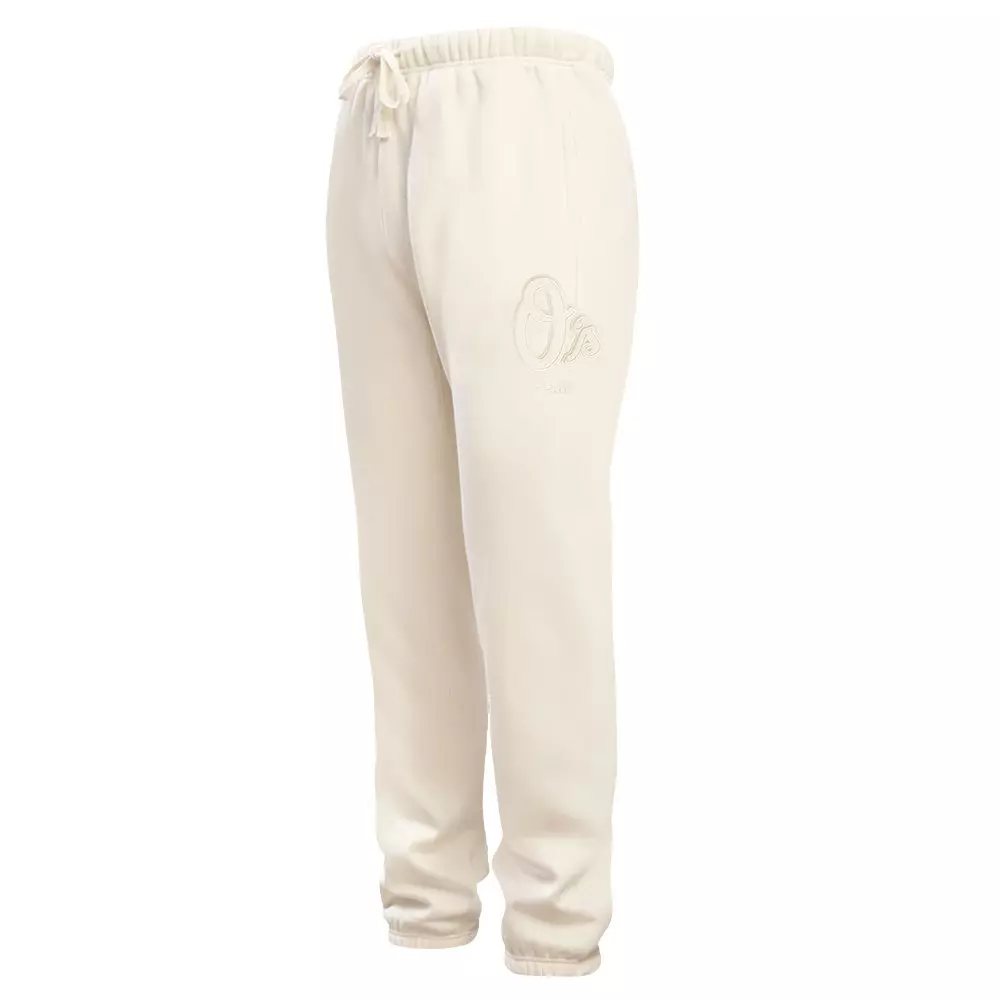 Pro Standard Men's MLB Baltimore Orioles Neutral Sweatpants - CREAM