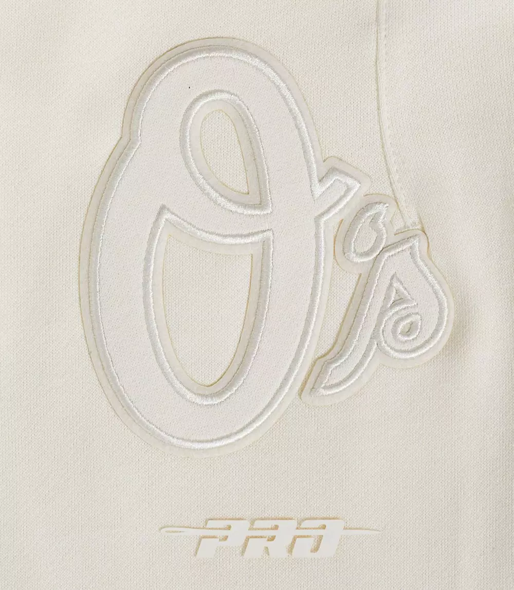 Pro Standard Men's MLB Baltimore Orioles Neutral Sweatpants - CREAM