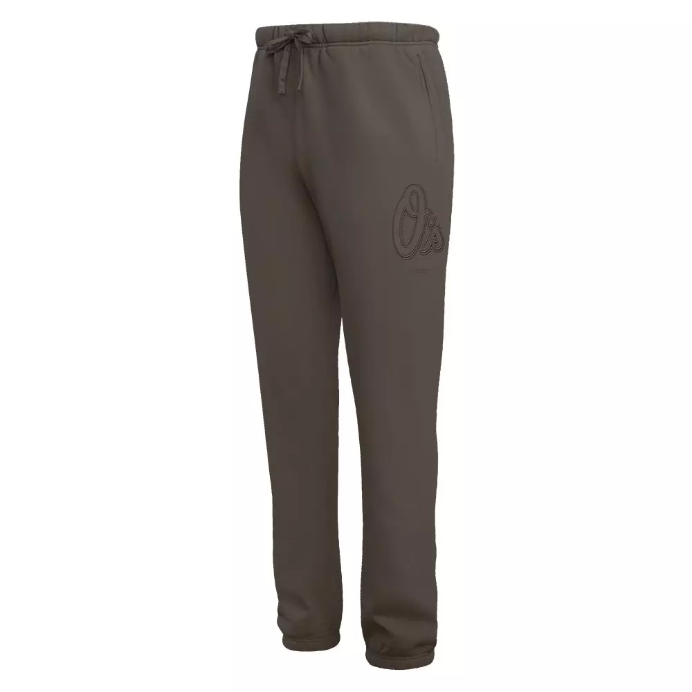 Pro Standard Men's MLB Baltimore Orioles Neutral Sweatpants - DK BROWN