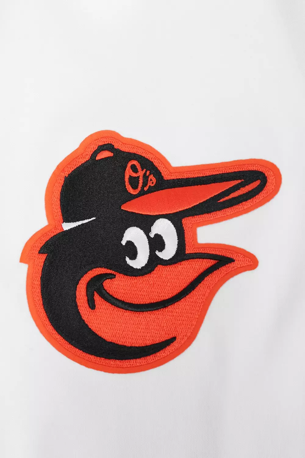 Pro Standard Men's MLB Baltimore Orioles Chenille Pullover Hoodie - WHITE