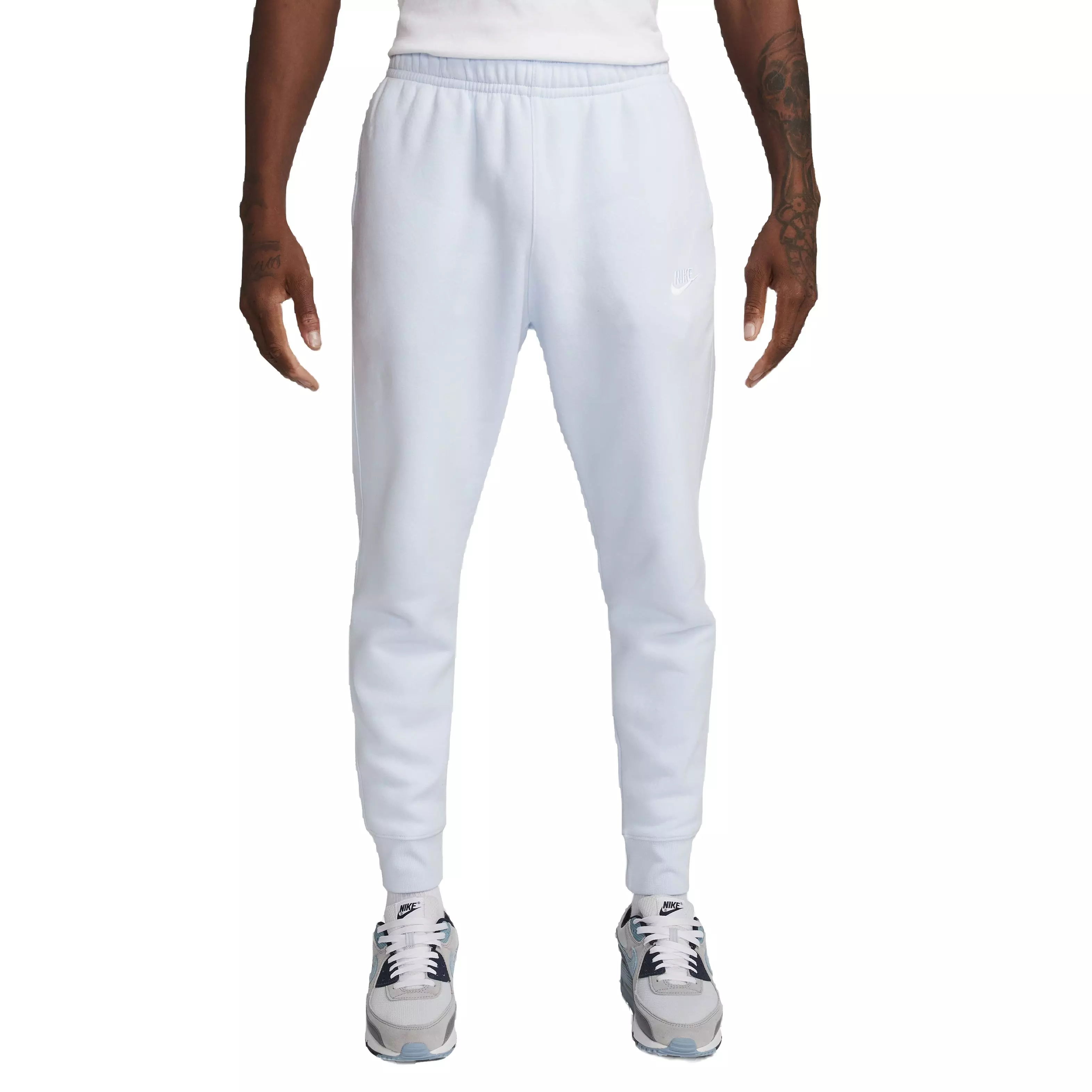 Nike Men's Sportswear Club BB Joggers- Grey - GREY