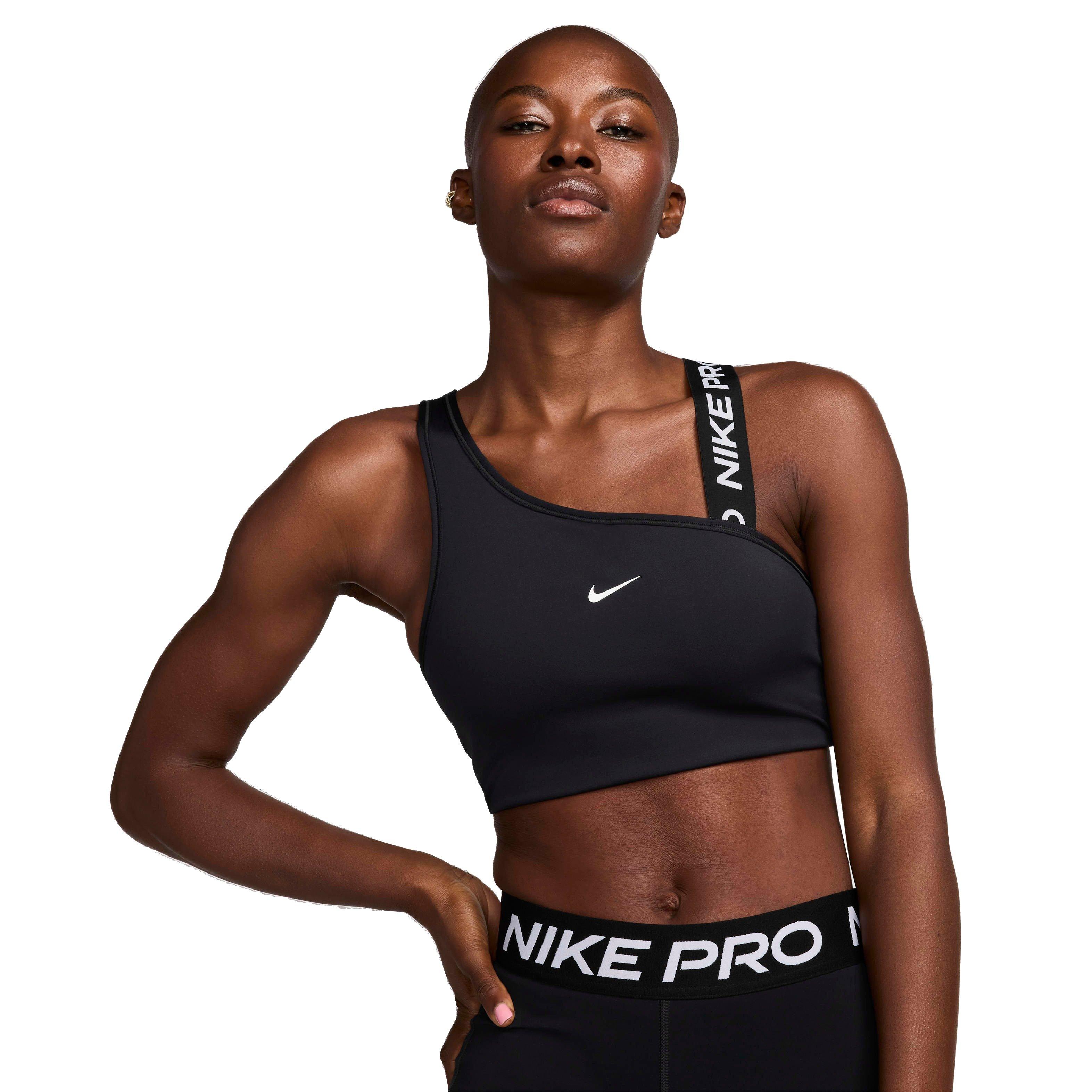 Nike Pro Women's Medium Support Cross Back Sports Bra - Black