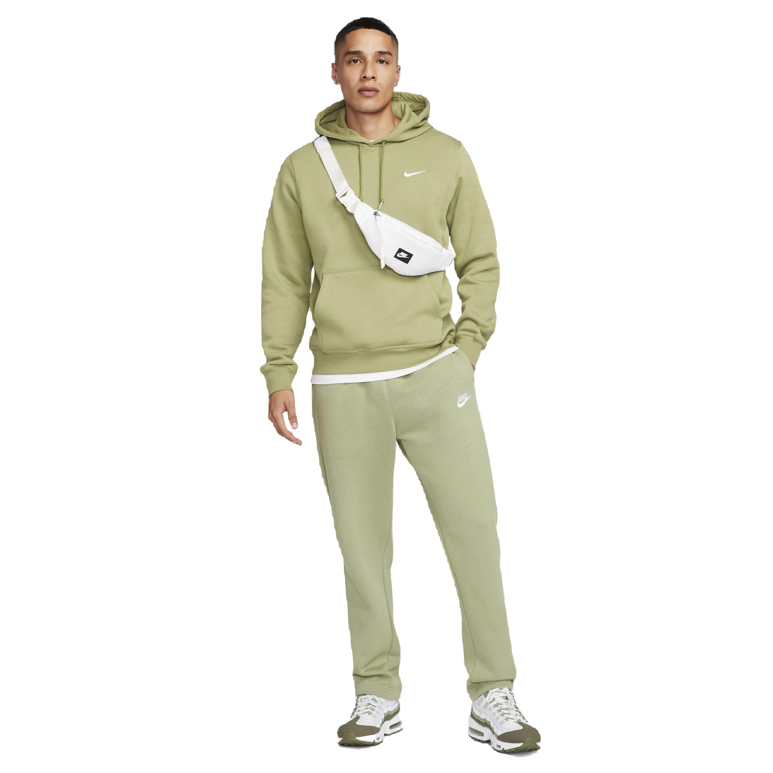Nike Men's Sportswear Club OH BB Pants - GREEN Thumbnail View 7