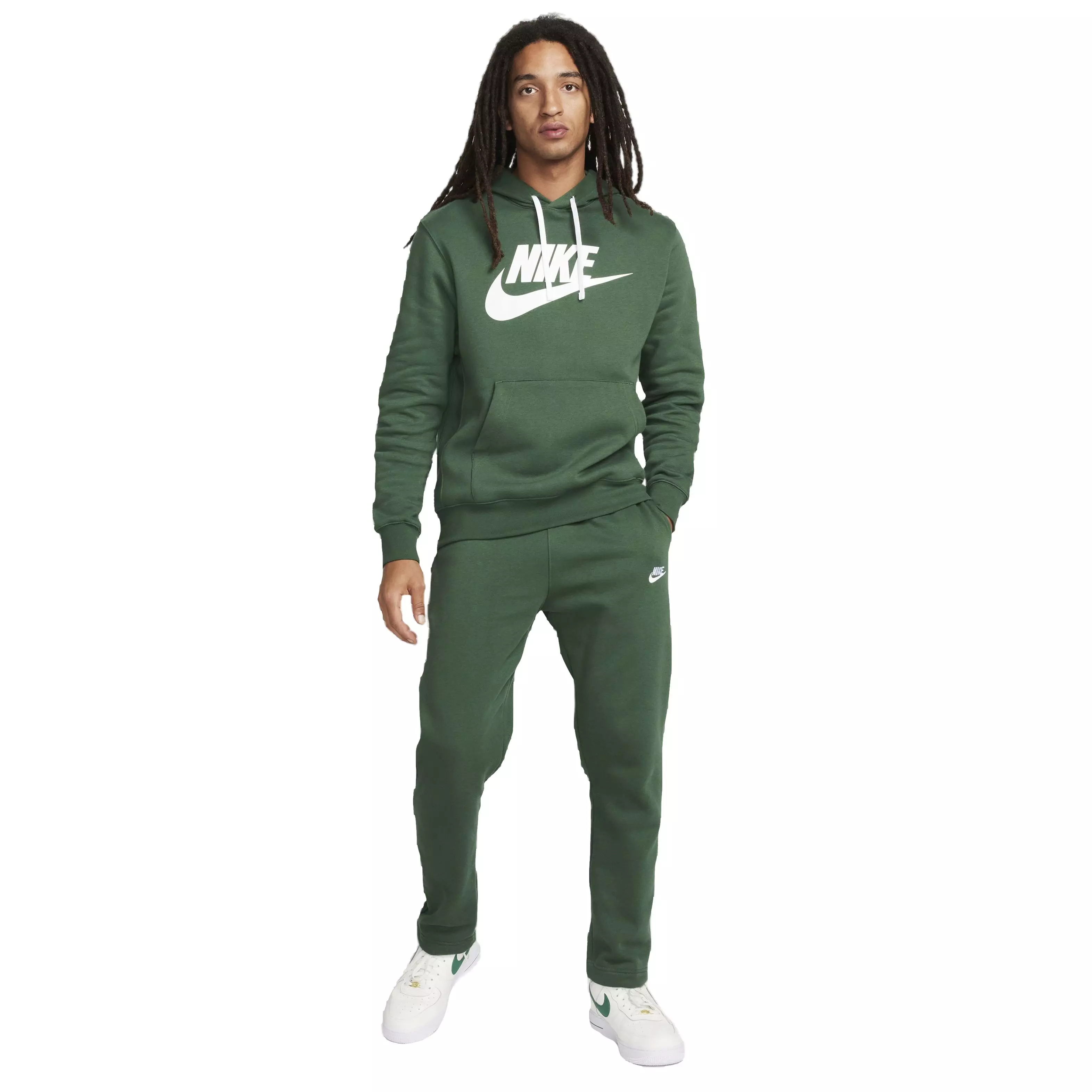 Nike Men's Sportswear Club OH BB Pants - DK GREEN