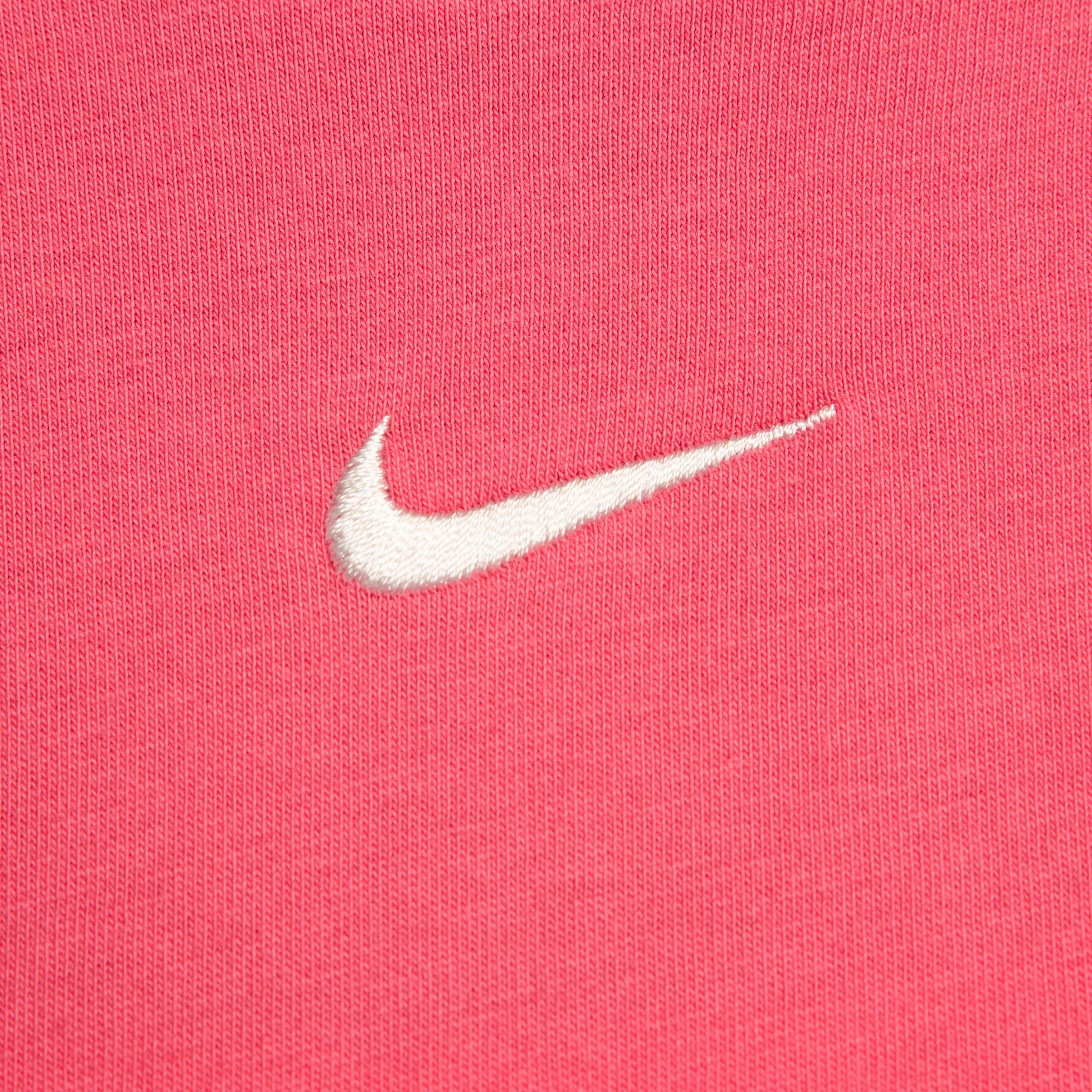 Nike Women's Sportswear Chill Knit Oversized T-Shirt Dress - PINK