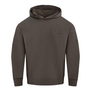 Pro Standard Men's MLB Baltimore Orioles Neutral Drop Shoulder Pullover Hoodie
