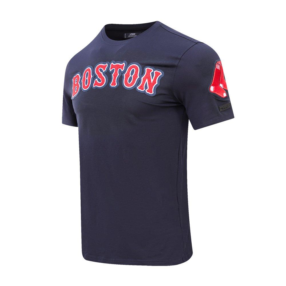 Pro Standard Men's MLB Boston Red Sox Classic Chenille Top - NAVY Thumbnail View 3