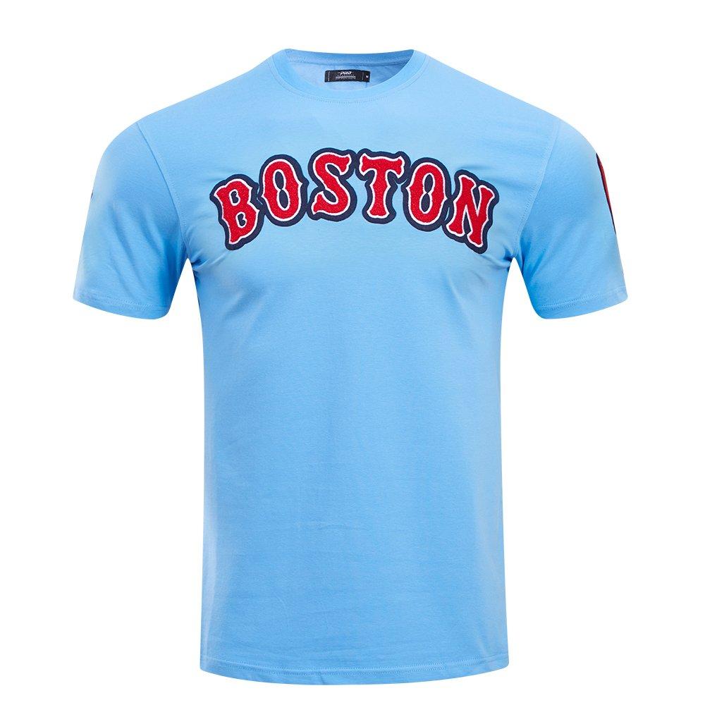 Pro Standard Men's MLB Boston Red Sox Classic Chenille Top - BLUE Thumbnail View 1