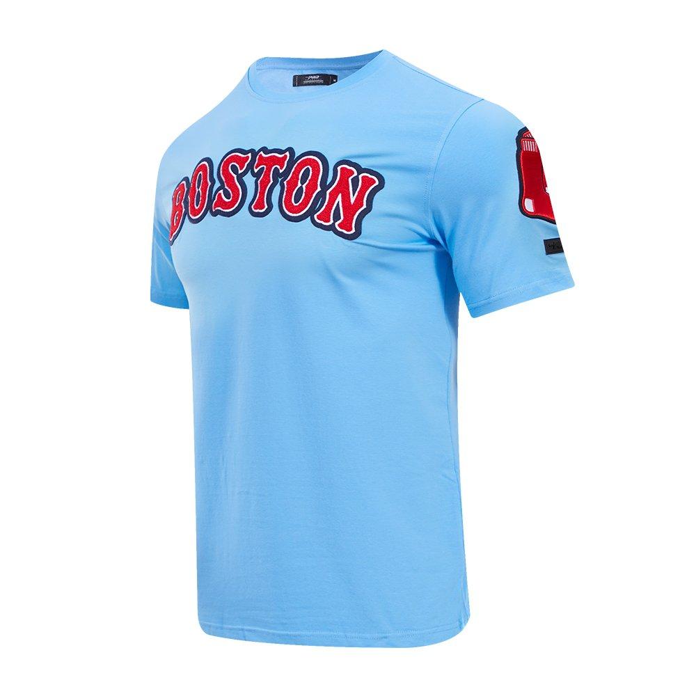 Pro Standard Men's MLB Boston Red Sox Classic Chenille Top - BLUE Thumbnail View 3