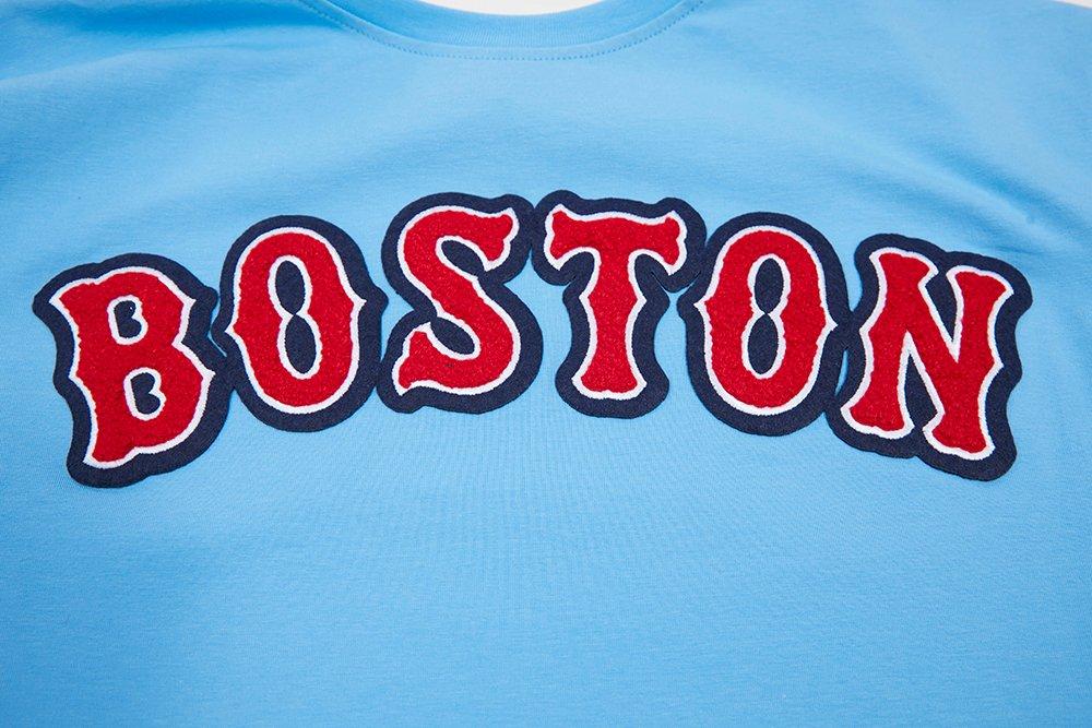 Pro Standard Men's MLB Boston Red Sox Classic Chenille Top - BLUE Thumbnail View 5